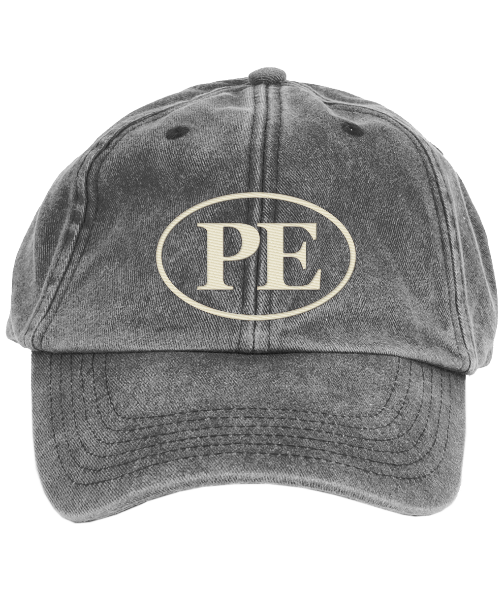 PE Vintage Washed Cap