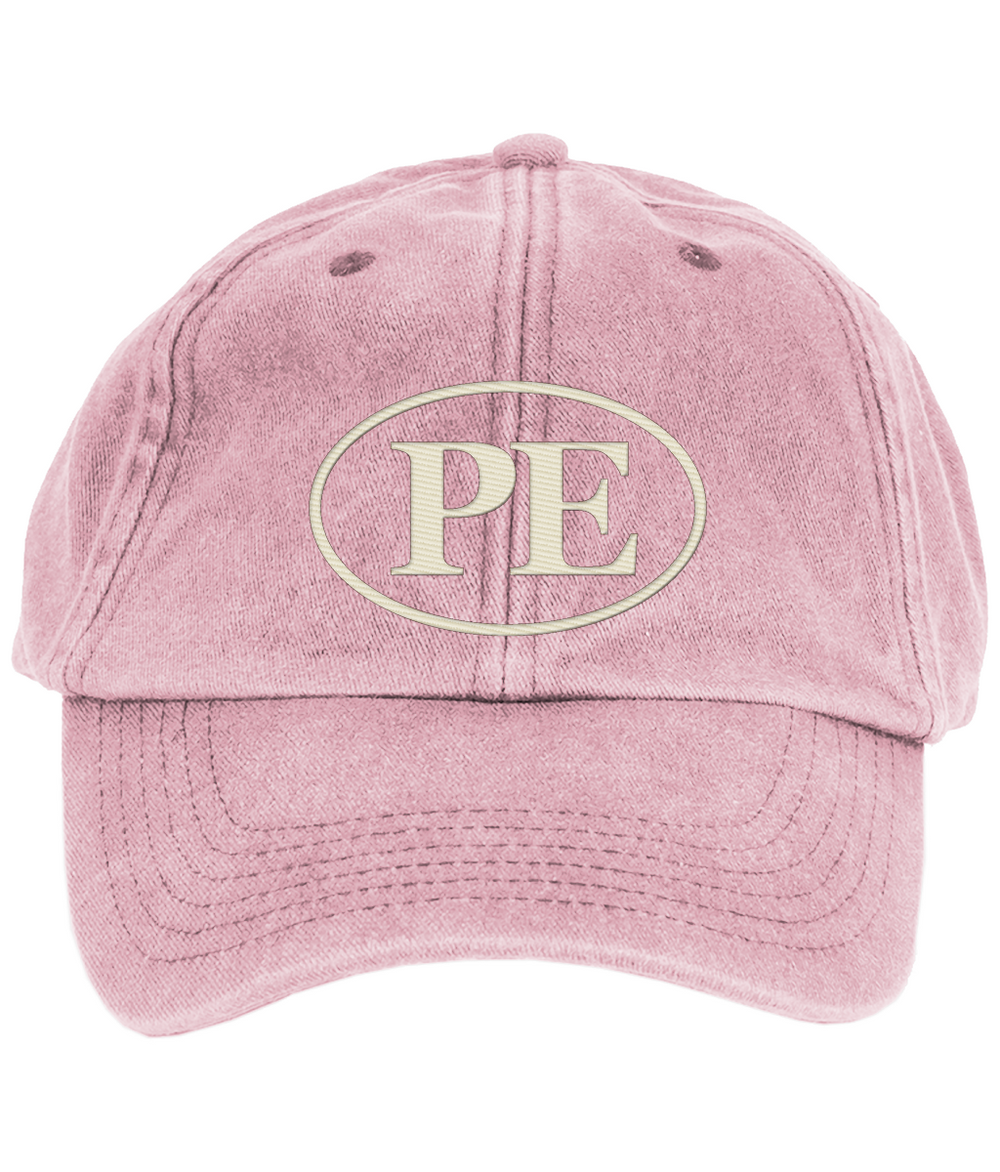PE Vintage Washed Cap