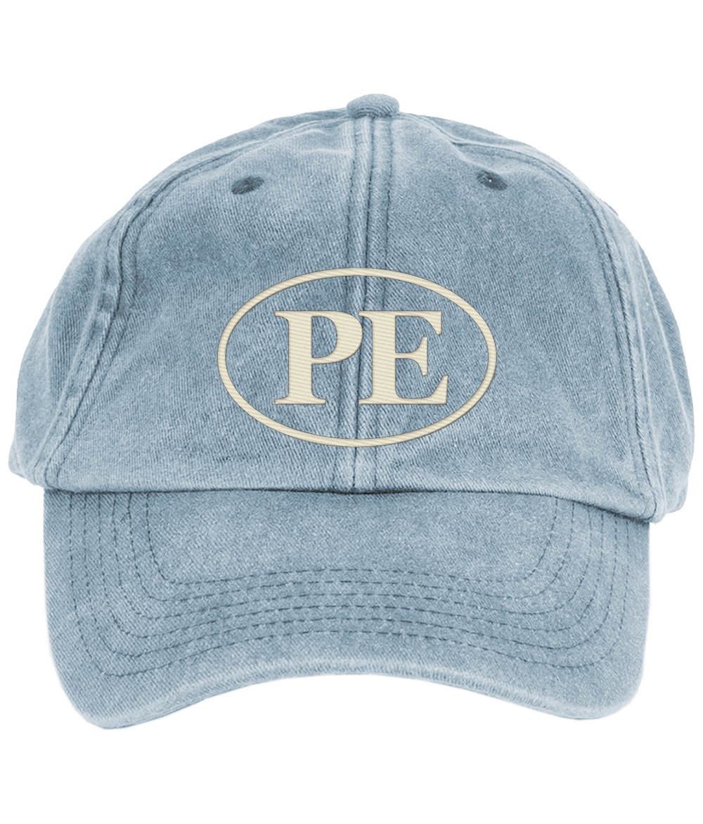 PE Vintage Washed Cap