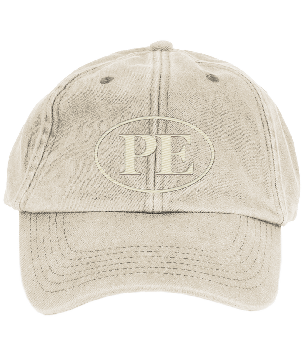 PE Vintage Washed Cap