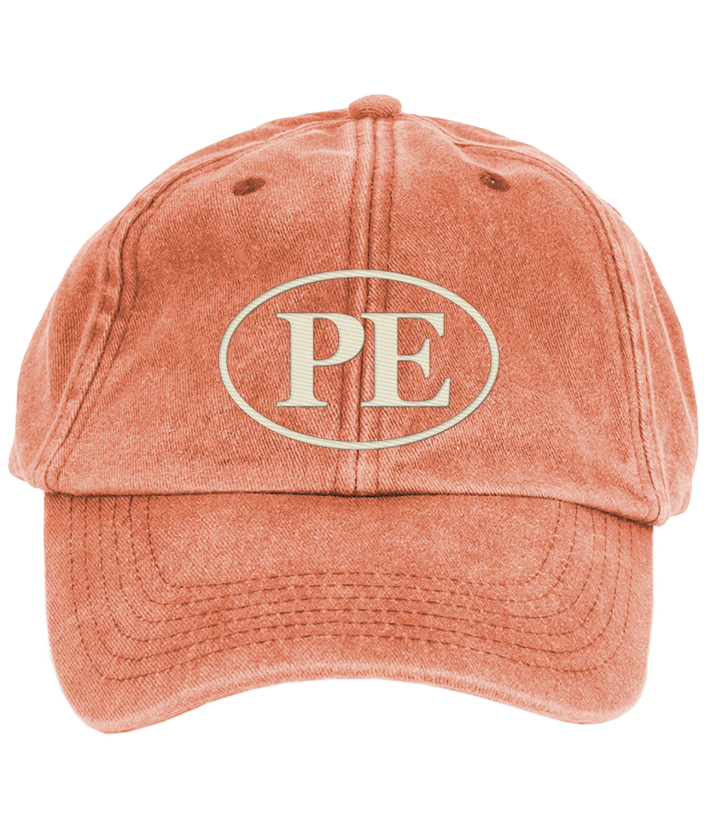 PE Vintage Washed Cap