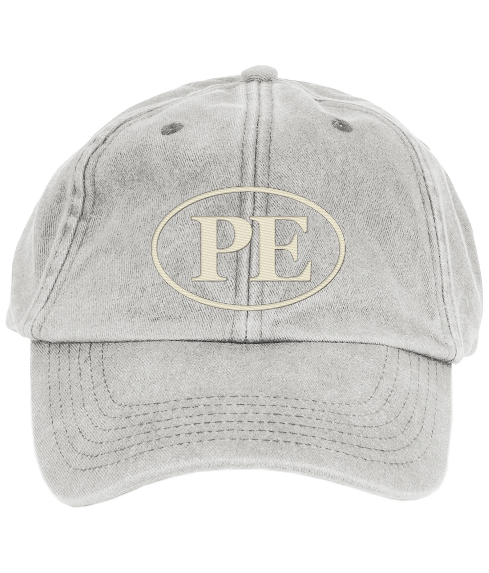 PE Vintage Washed Cap