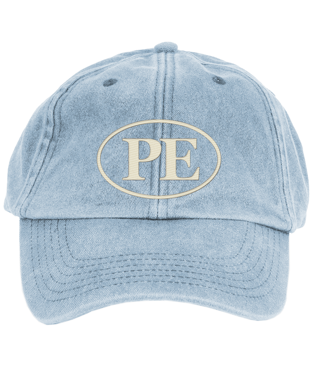 PE Vintage Washed Cap