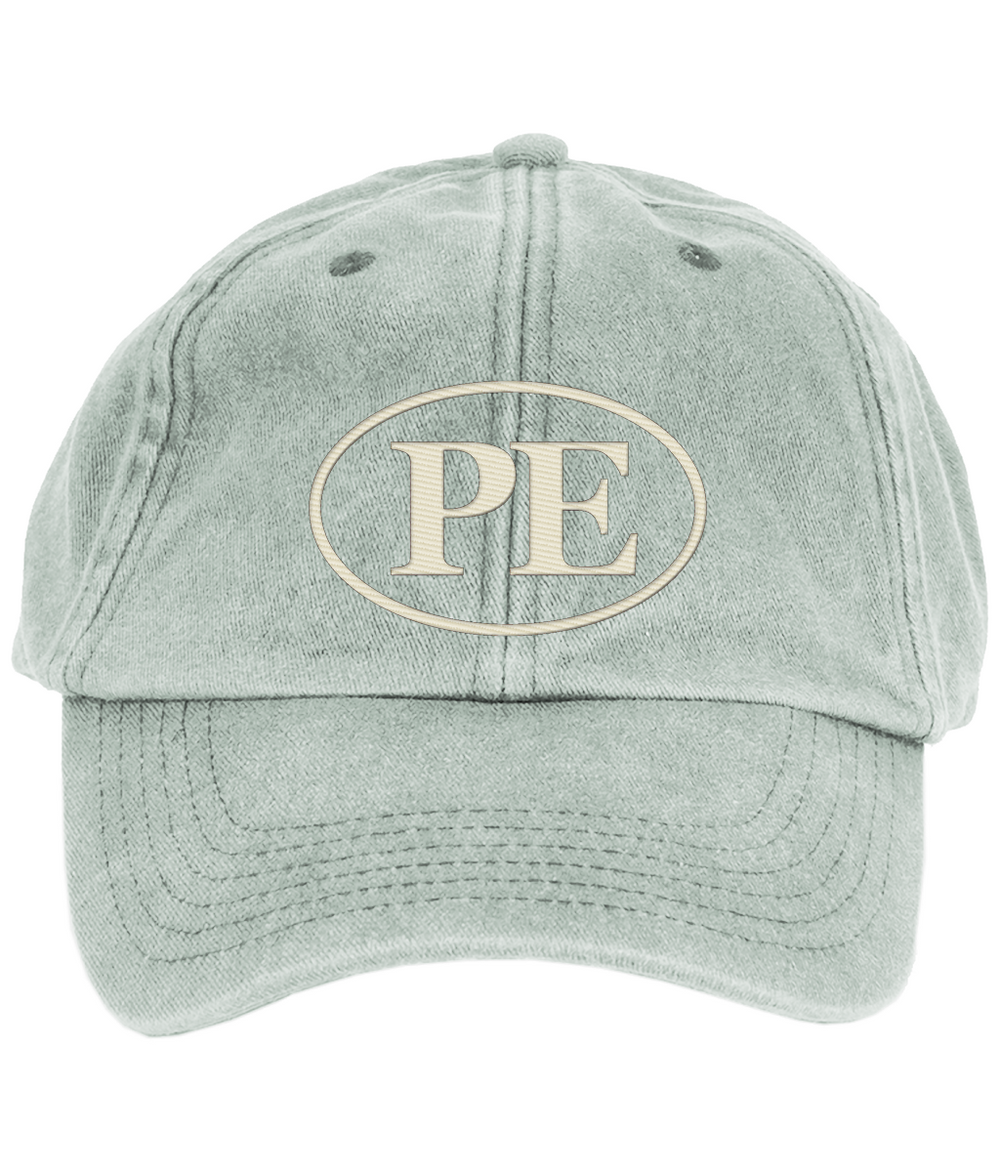 PE Vintage Washed Cap