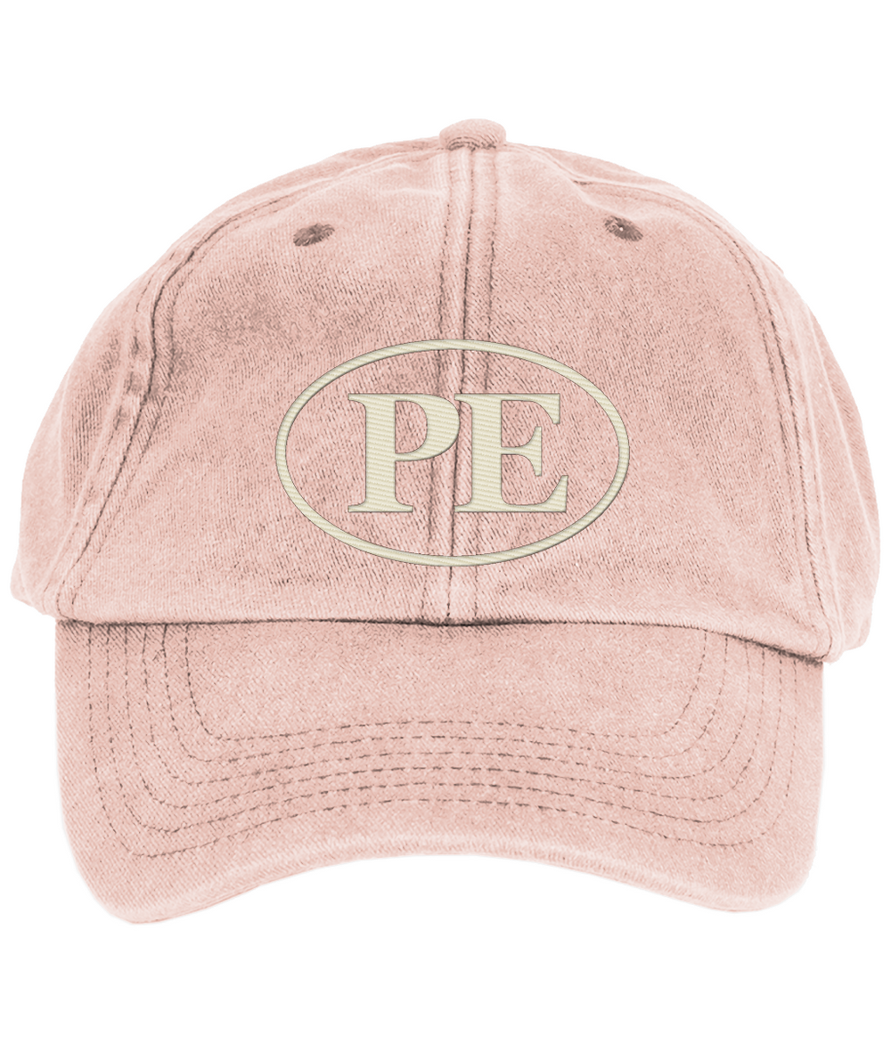 PE Vintage Washed Cap