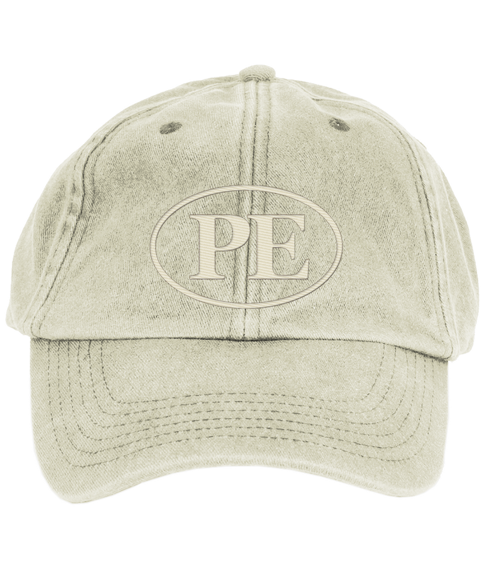 PE Vintage Washed Cap