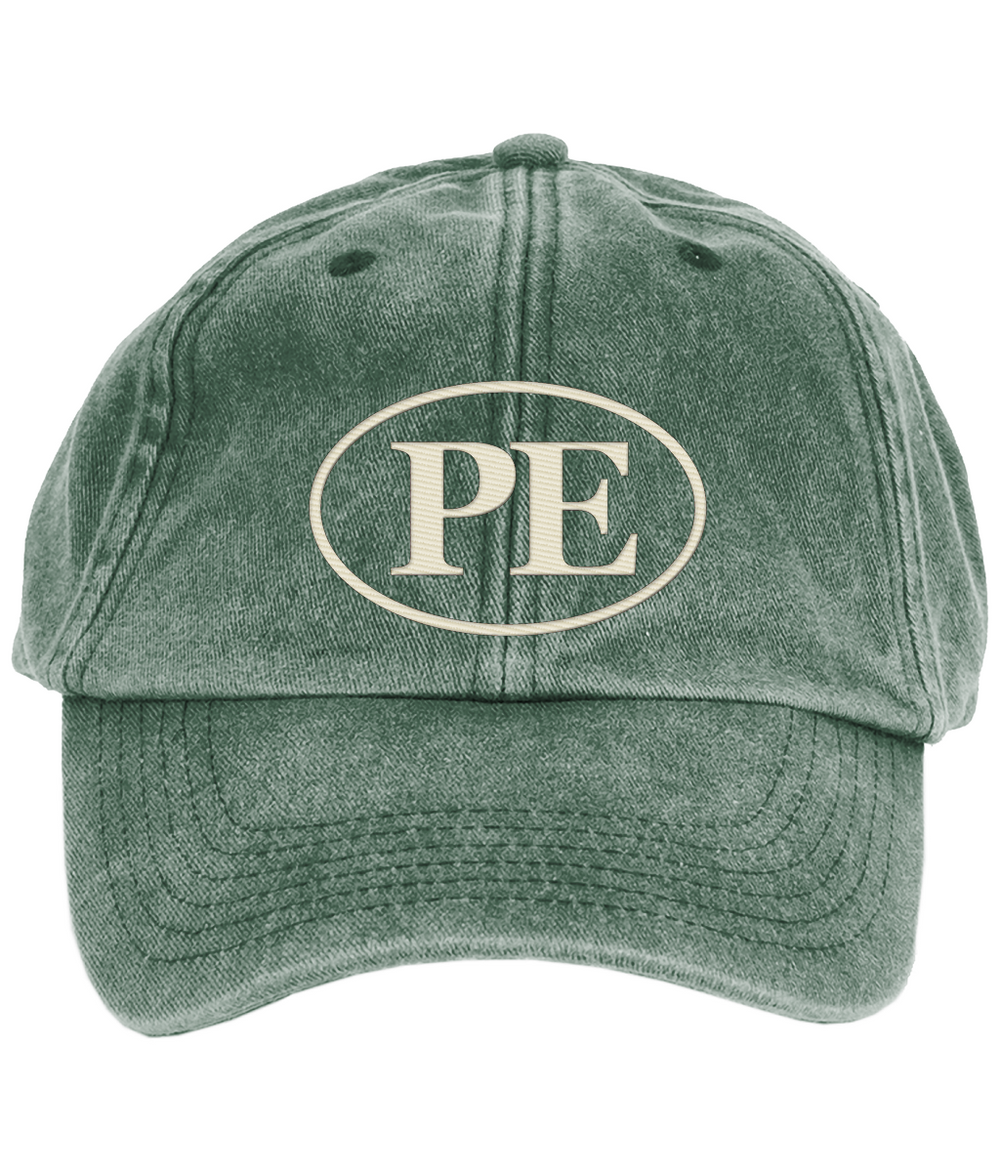 PE Vintage Washed Cap