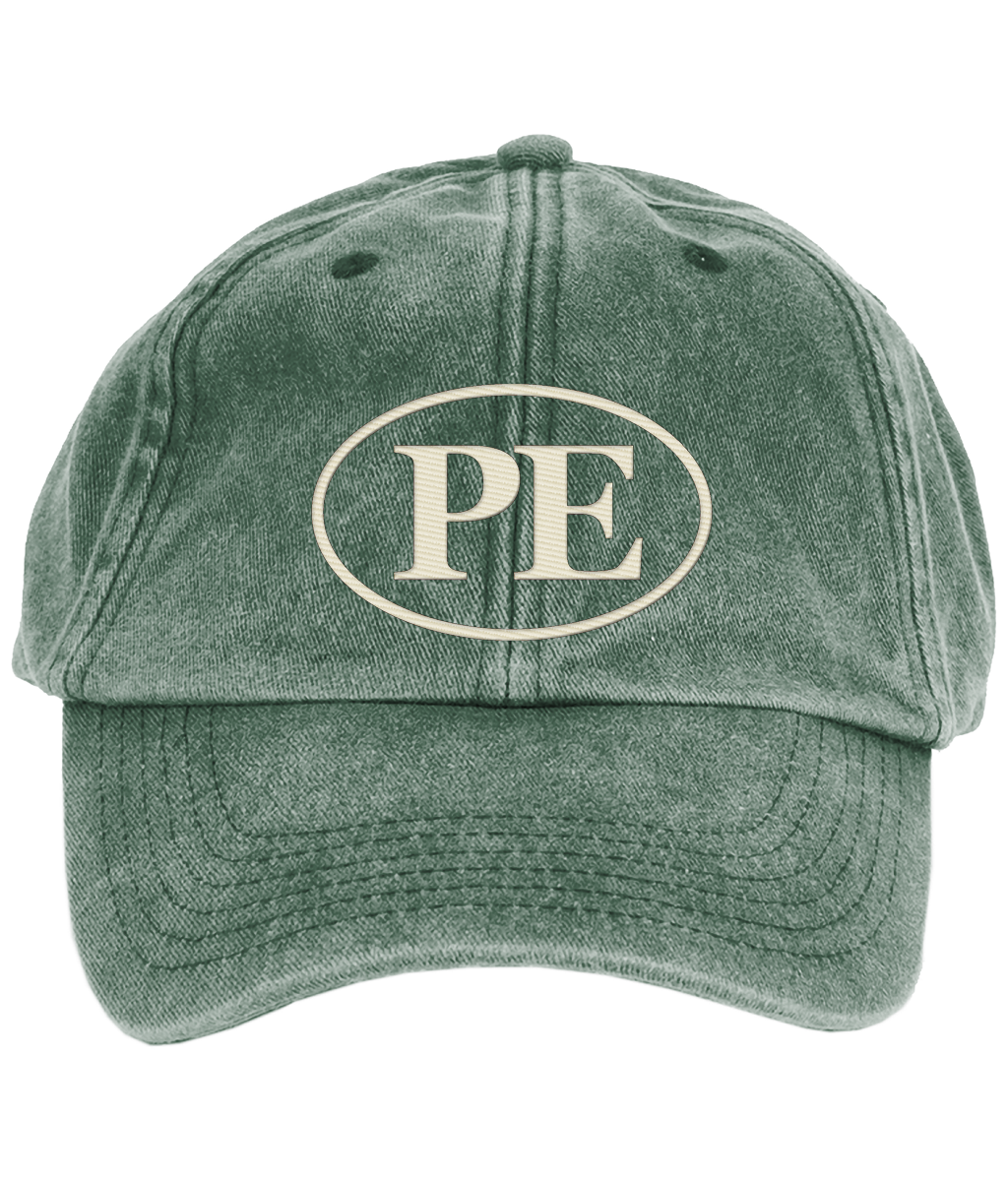 PE Vintage Washed Cap