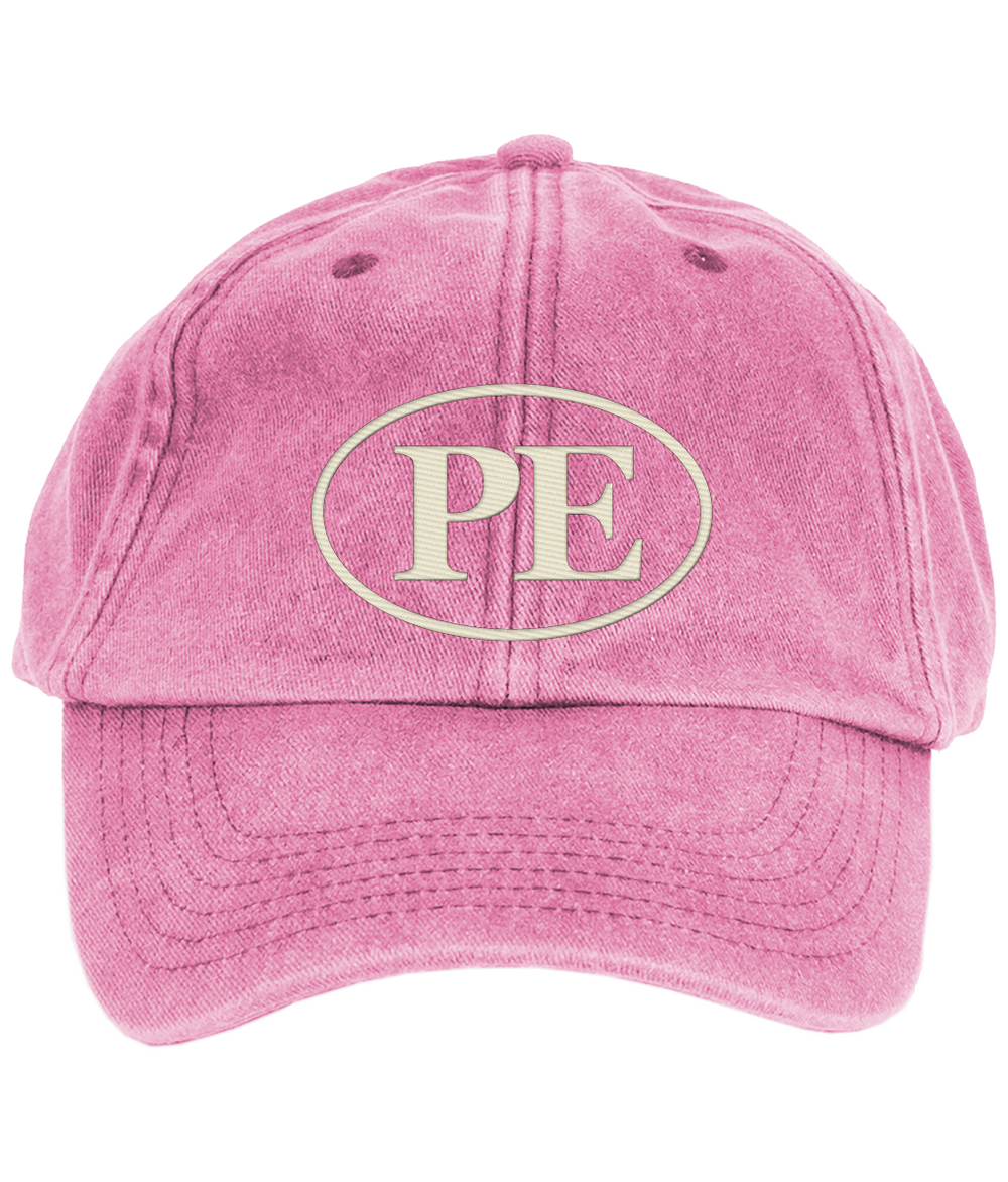 PE Vintage Washed Cap