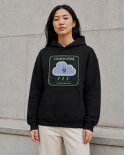 Cloud Nine Hoodie in Deep Black — model visualisation