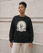 Department Heavyweight Sweatshirt in Deep Black — model visualisation
